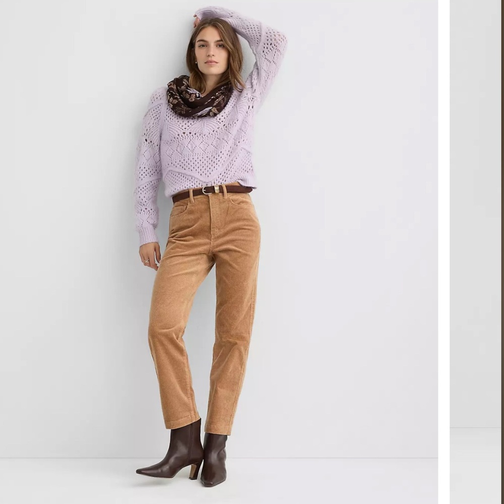 Loft Straight Leg Cords-inseam 28